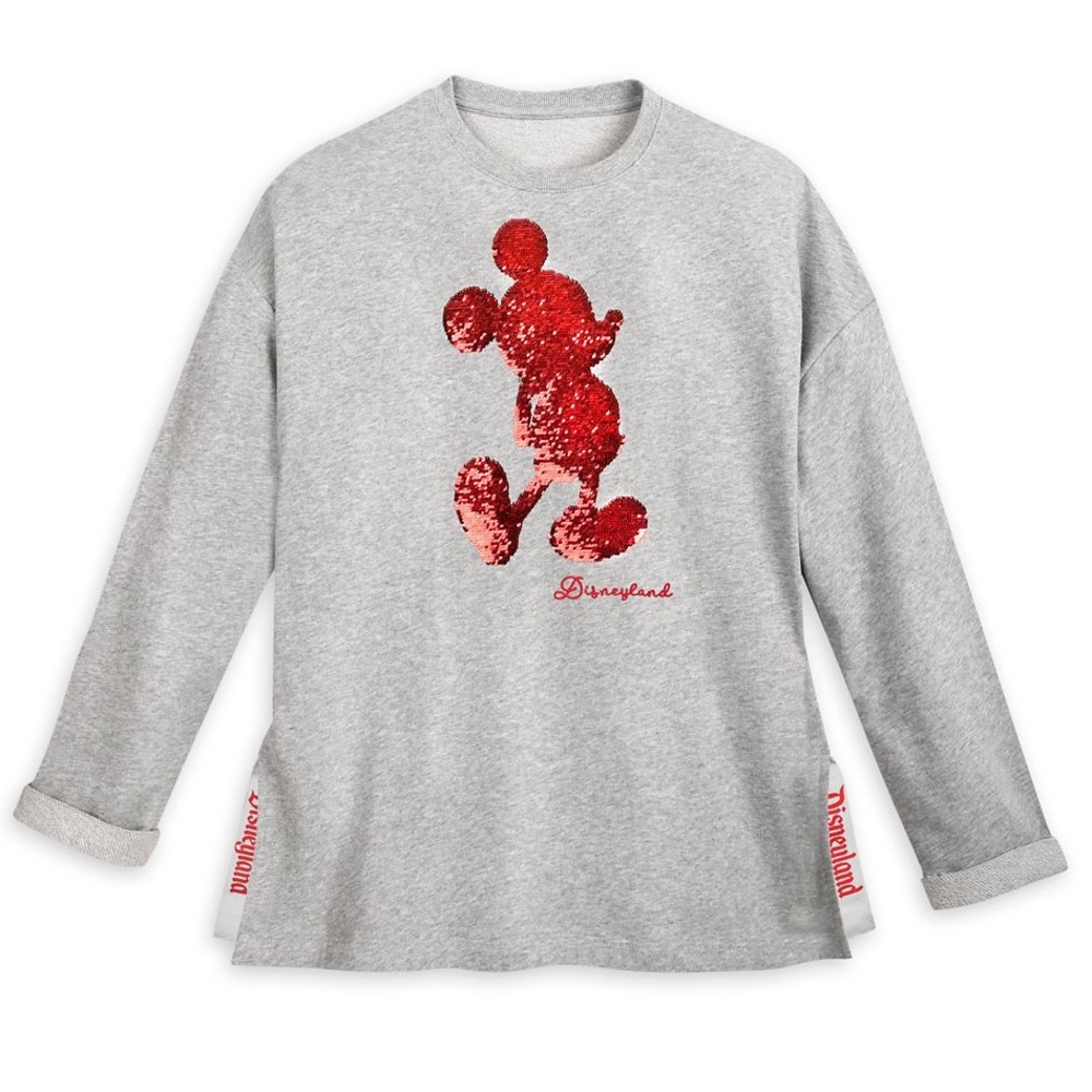 Disney Mickey Mouse Reversible Sequin Sweatshirt - image 1